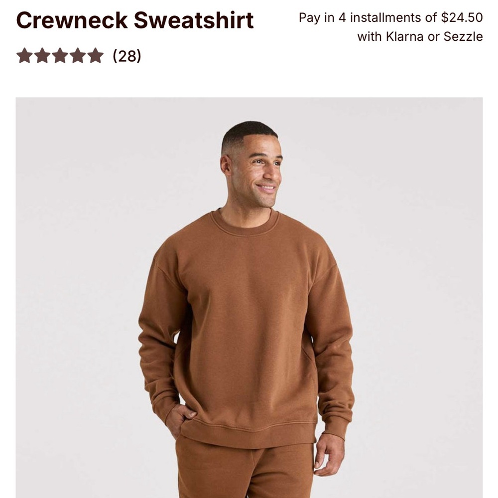 NEW! Nuuds Crewneck Sweatshirt